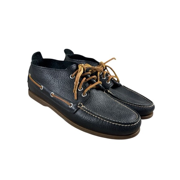 Sperry Top-Sider Other - Sperry Top-Sider Leather Chukka Boots Men’s 11.5 Black Boat Shoes Preppy